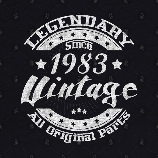 Legendary Since 1983. Vintage All Original Parts by FromHamburg